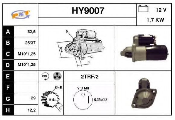 HY9007 SNRA Starter