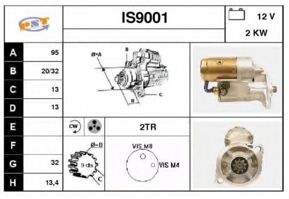 IS9001 SNRA Lenkgetriebe