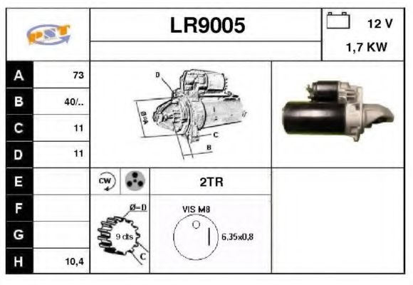 LR9005 SNRA Starter