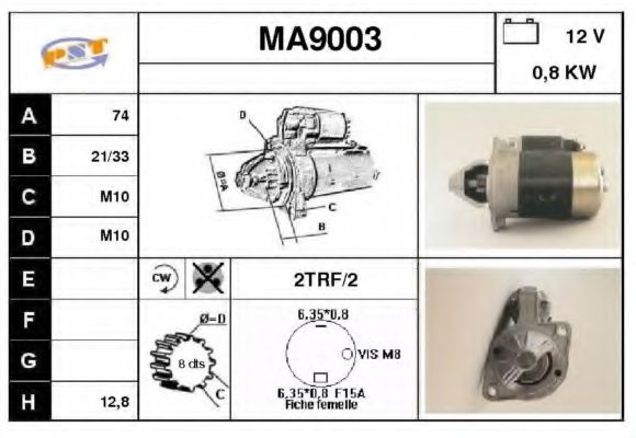 MA9003 SNRA Starter
