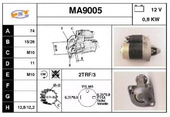 MA9005 SNRA Starter