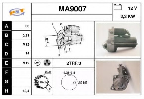 MA9007 SNRA Starter