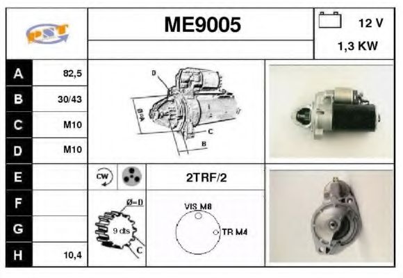 ME9005 SNRA Steering Steering Gear