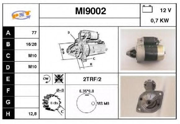 MI9002 SNRA Starter