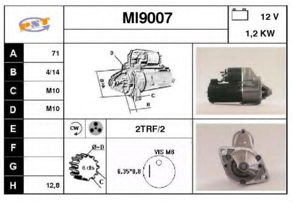 MI9007 SNRA Starter