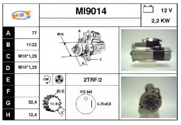 MI9014 SNRA Starter