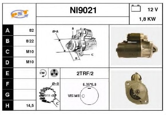 NI9021 SNRA Starter System Starter