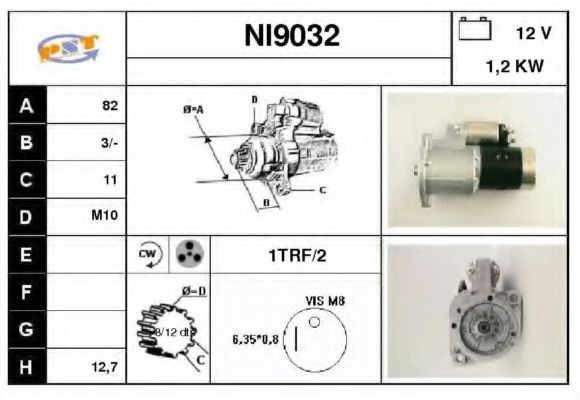 NI9032 SNRA Starter System Starter