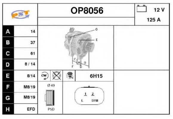 SNRA OP8056