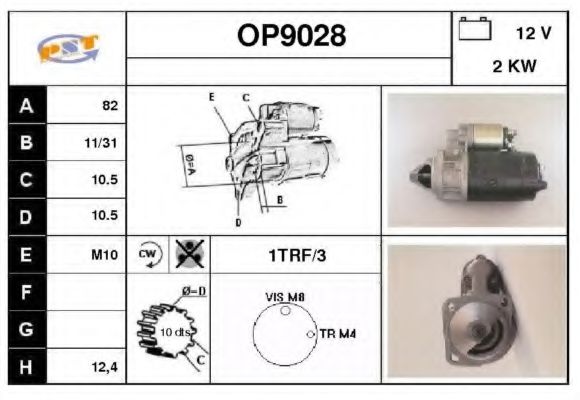 OP9028 SNRA Steering Gear