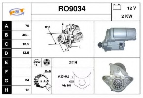 RO9034 SNRA Starter