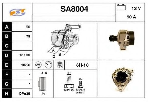 SA8004 SNRA Catalytic Converter