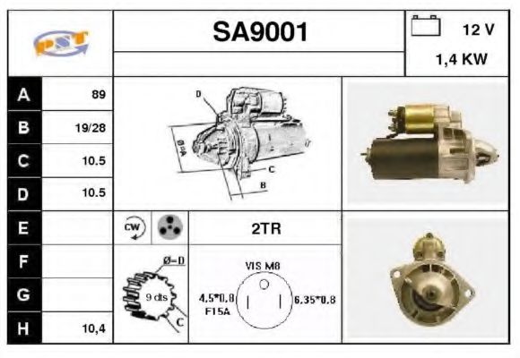 SA9001 SNRA Steering Gear