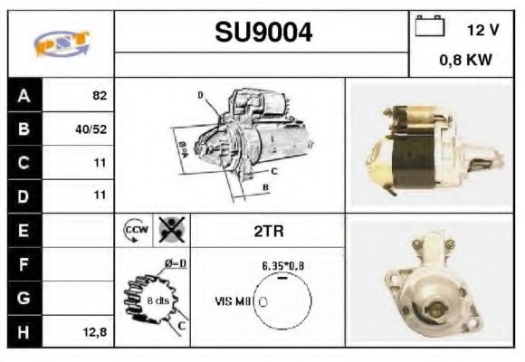 SU9004 SNRA Steering Gear