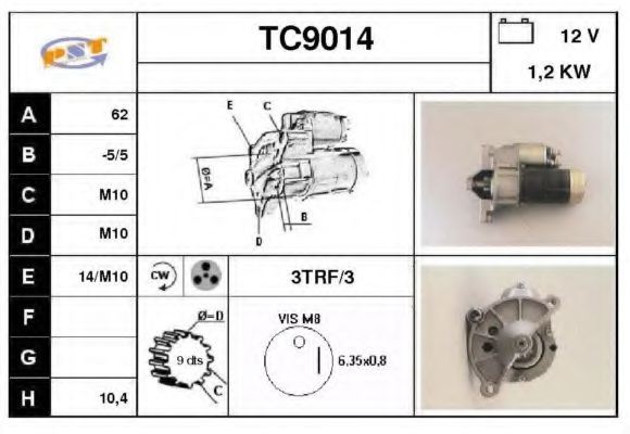 TC9014 SNRA Starter