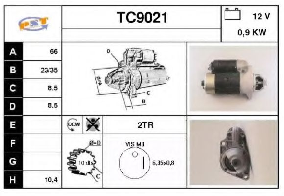 TC9021 SNRA Starter