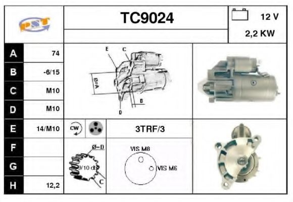 TC9024 SNRA Starter
