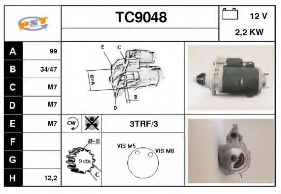 TC9048 SNRA Starter