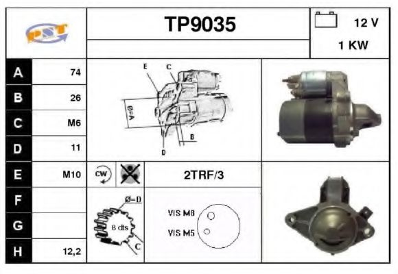 TP9035 SNRA Starter