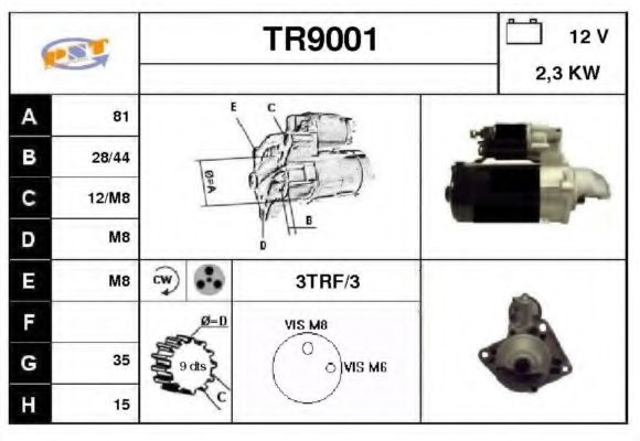TR9001 SNRA Starter