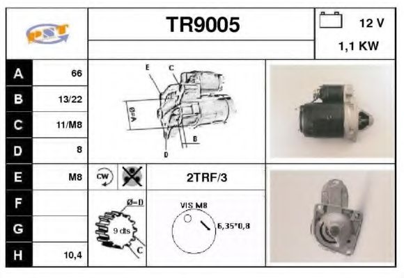 TR9005 SNRA Starter