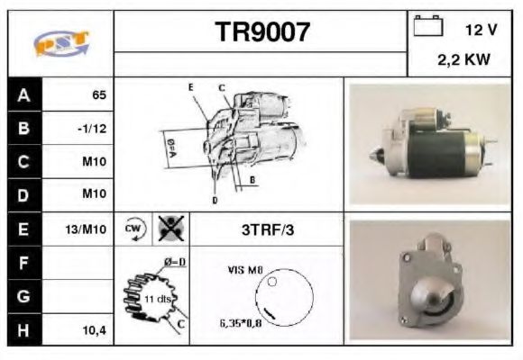TR9007 SNRA Starter System Starter