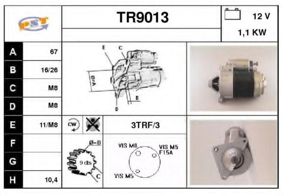 TR9013 SNRA Starter