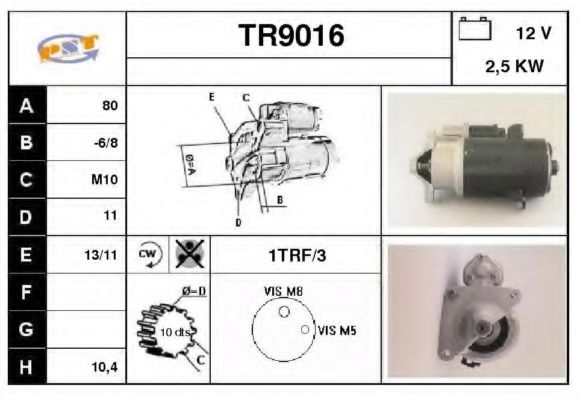TR9016 SNRA Starter