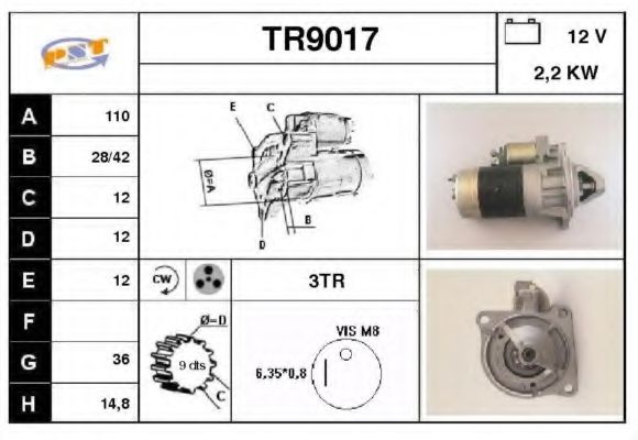 TR9017 SNRA Starter