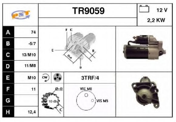 TR9059 SNRA Starter