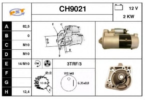 CH9021 SNRA Steering Steering Gear