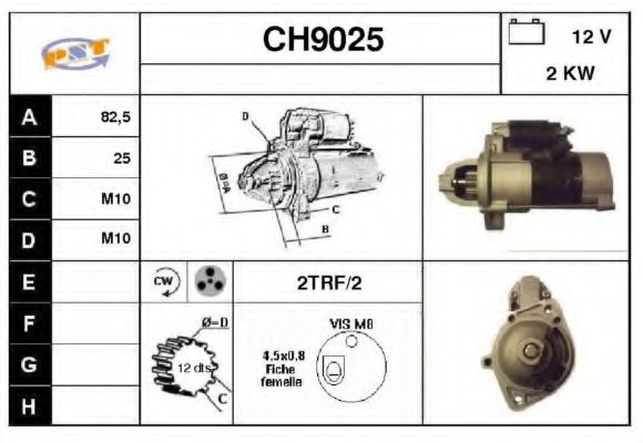 CH9025 SNRA Steering Gear