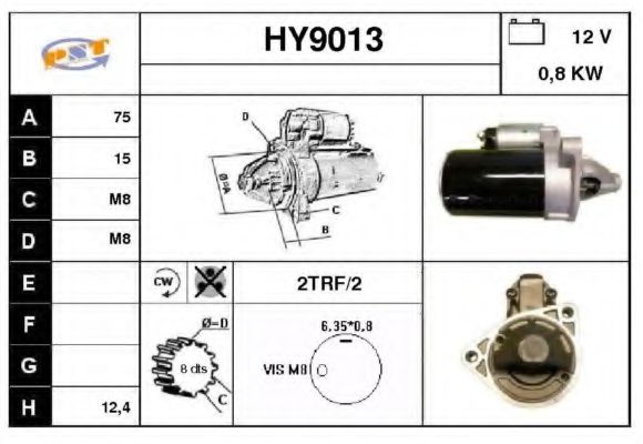 HY9013 SNRA Starter System Starter