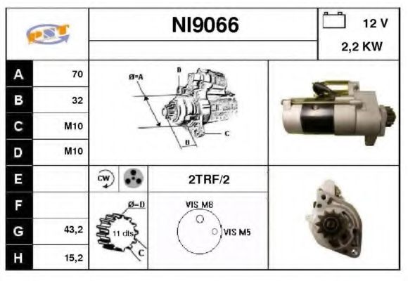 NI9066 SNRA Starter System Starter