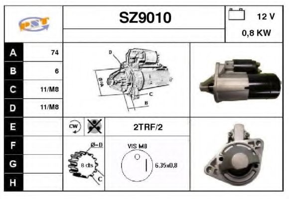 SZ9010 SNRA Steering Steering Gear