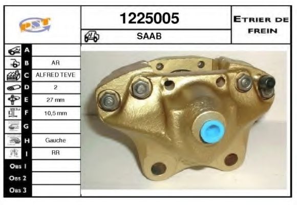 1225005 SNRA Alternator Freewheel Clutch