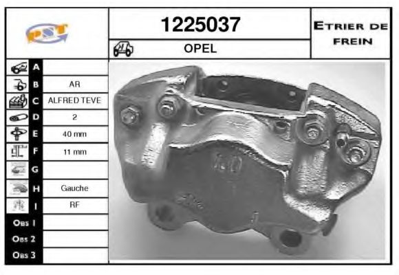 1225037 SNRA Engine Mounting