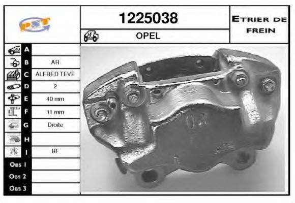 1225038 SNRA Engine Mounting