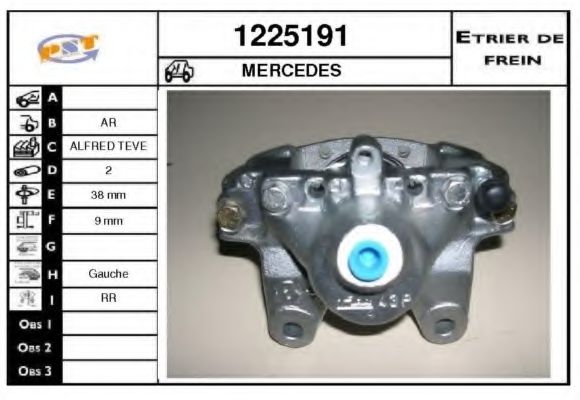 1225191 SNRA Mounting, automatic transmission