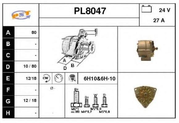SNRA PL8047