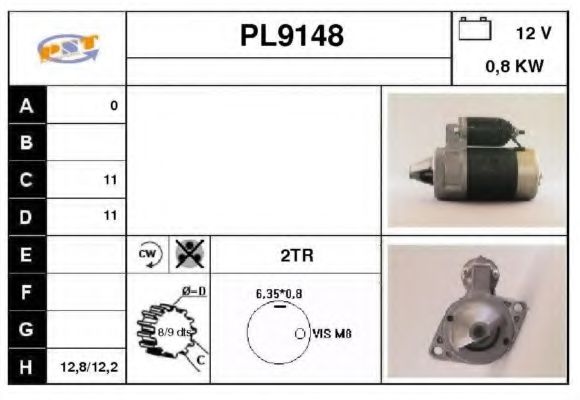 PL9148 SNRA Starter