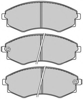 FBP-0299 FREMAX Тормозная система Комплект тормозных колодок, дисковый тормоз