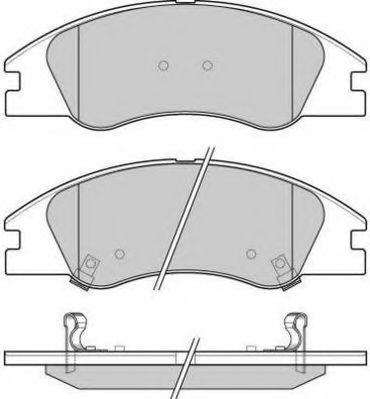 FBP-1551 FREMAX Brake Pad Set, disc brake