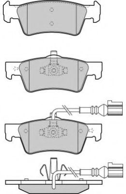 FBP-1553 FREMAX Brake System Brake Pad Set, disc brake