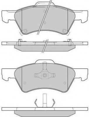 FBP-1730 FREMAX Brake System Brake Pad Set, disc brake