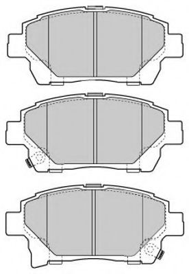 FBP-1740 FREMAX Тормозная система Комплект тормозных колодок, дисковый тормоз