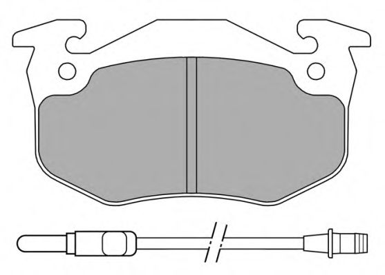 FBP0477 FREMAX Комплект тормозных колодок, дисковый тормоз