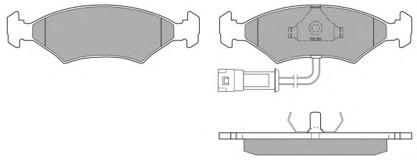 FBP-0539 FREMAX Brake Pad Set, disc brake