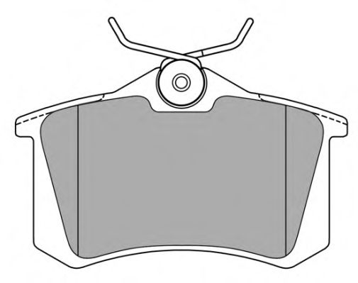 FBP-0615 FREMAX Тормозная система Комплект тормозных колодок, дисковый тормоз