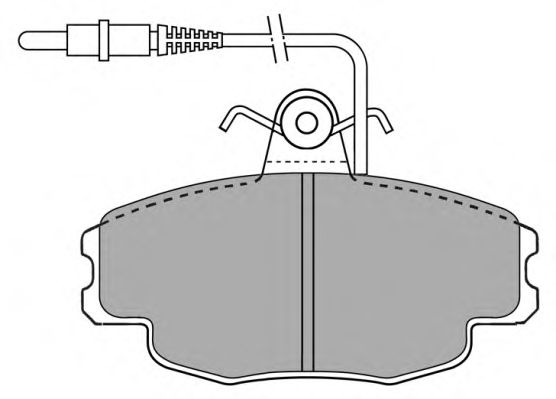 FBP-0762 FREMAX Тормозная система Комплект тормозных колодок, дисковый тормоз
